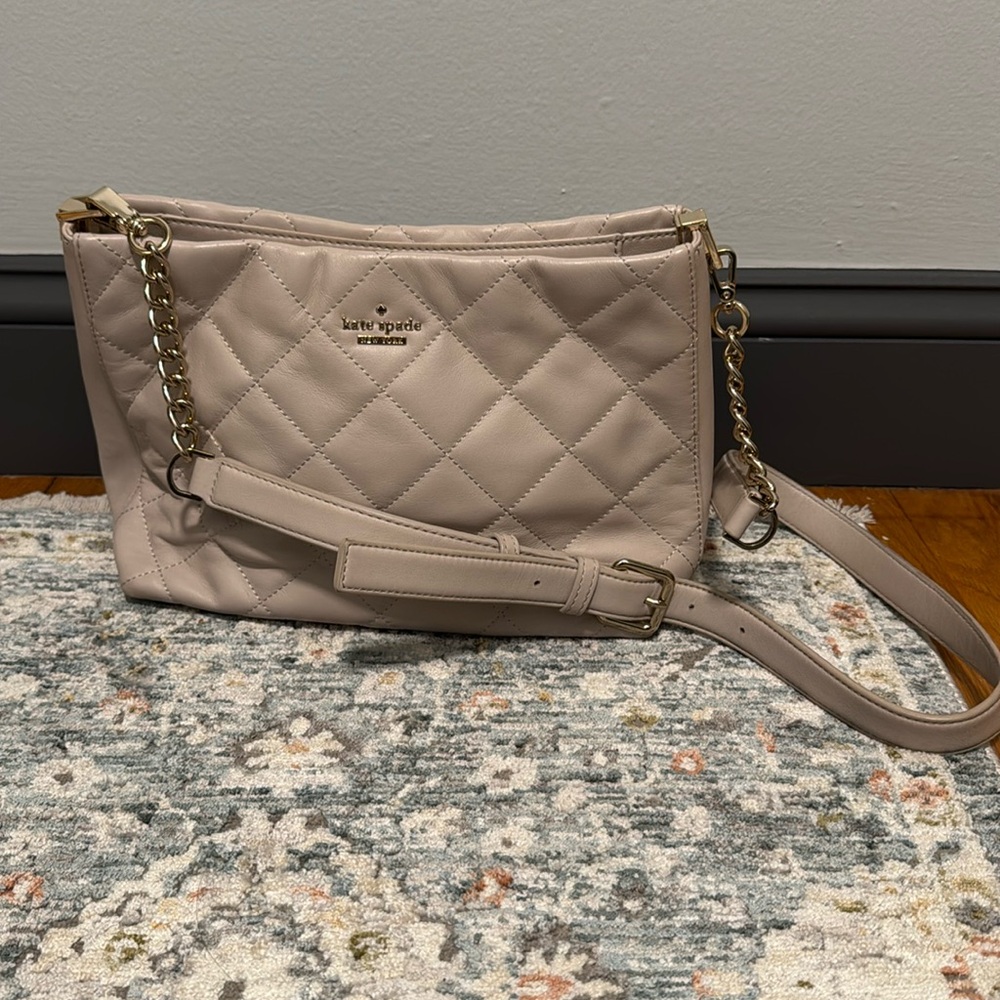 Kate Spade Leather Quilted Emerson Crossbody